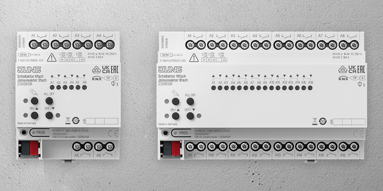 KNX Schalt- und Jalousieaktoren bei Elektro Erhard in Reichenbach