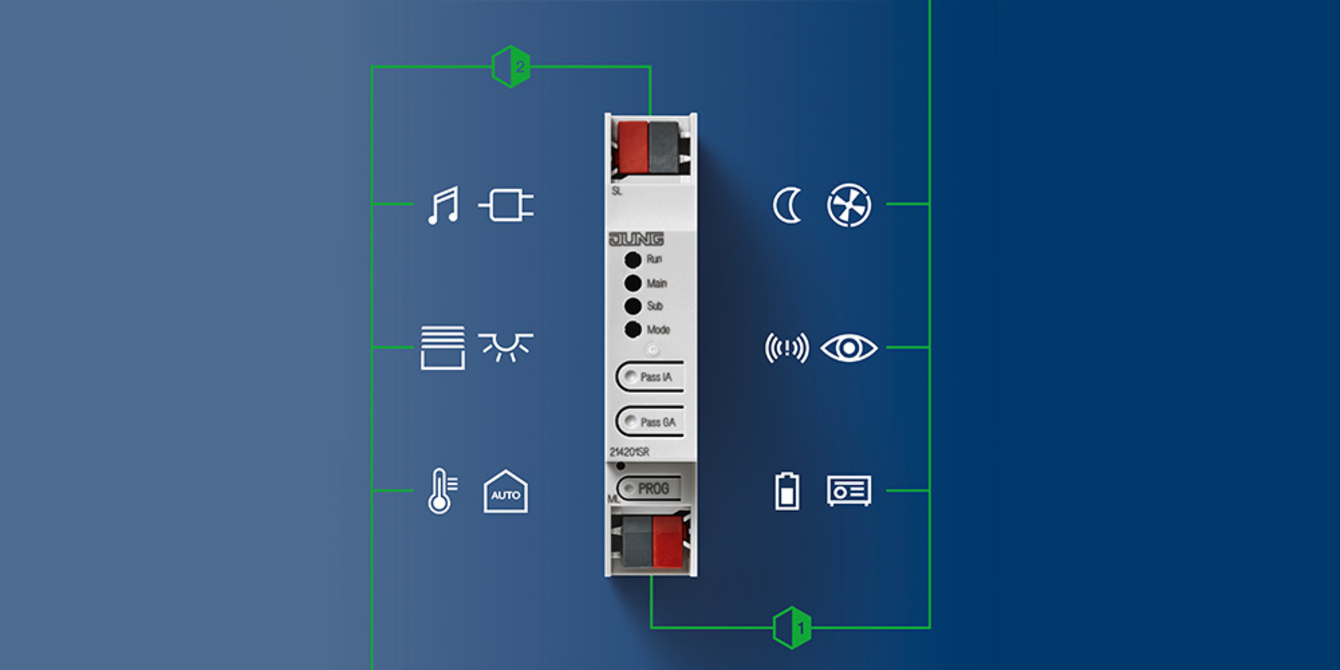 KNX Bereichs- und Linienkoppler bei Elektro Erhard in Reichenbach