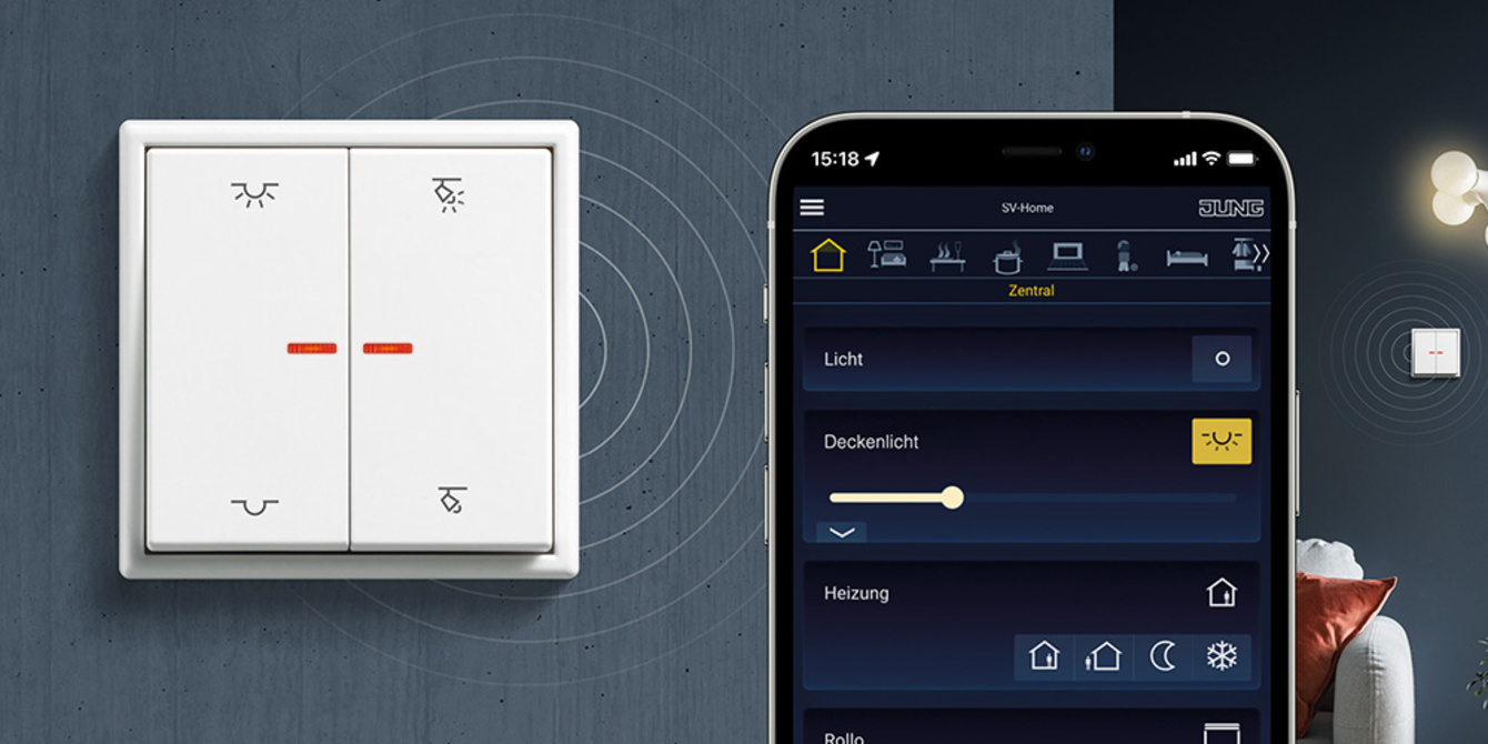 KNX RF Taster bei Elektro Erhard in Reichenbach